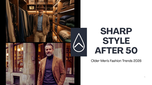 Stylish old man, older men's fashion trends