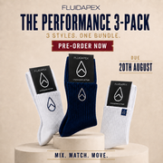 3 Style Crew Sock 3PK 7-10