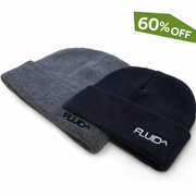 Grey Acrylic Yarn "Soft Touch" Beanie