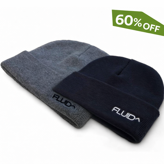 Grey Acrylic Yarn "Soft Touch" Beanie