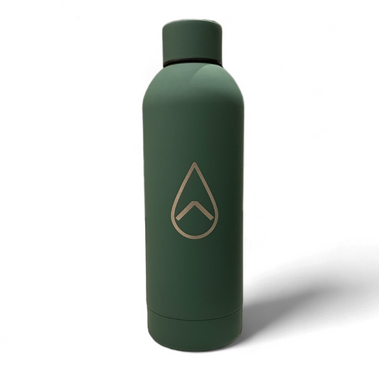 Calm Olive Stainless Steel Drink Bottle