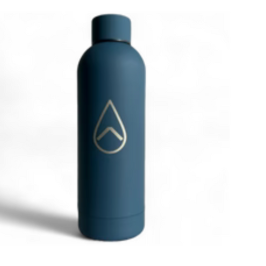 Deep Blue Stainless Steel Drink Bottle