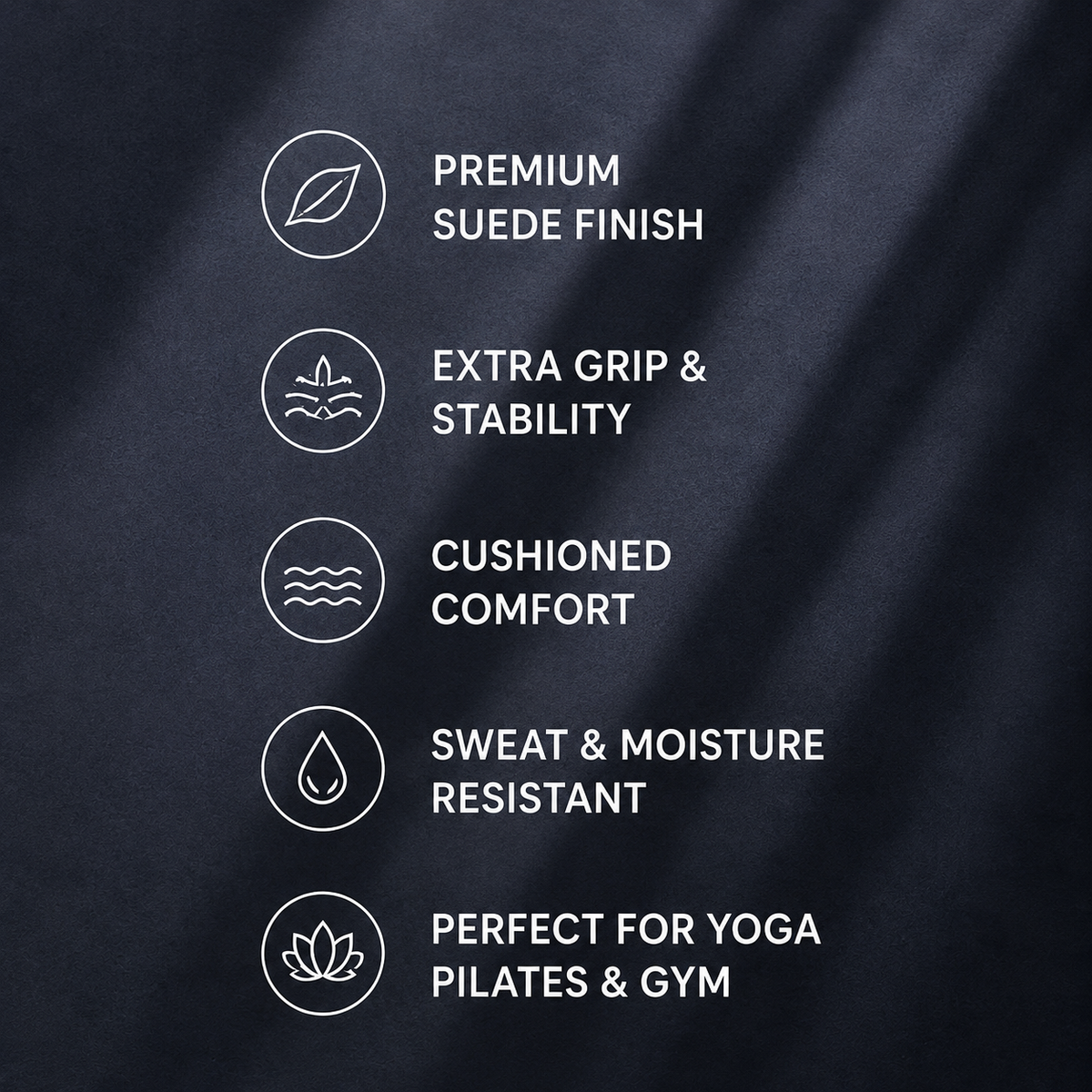 Ultra Soft Suede Yoga/ Pilates/ Gym Mat