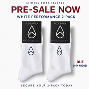 Classic White Crew Sock 2PK 11-13