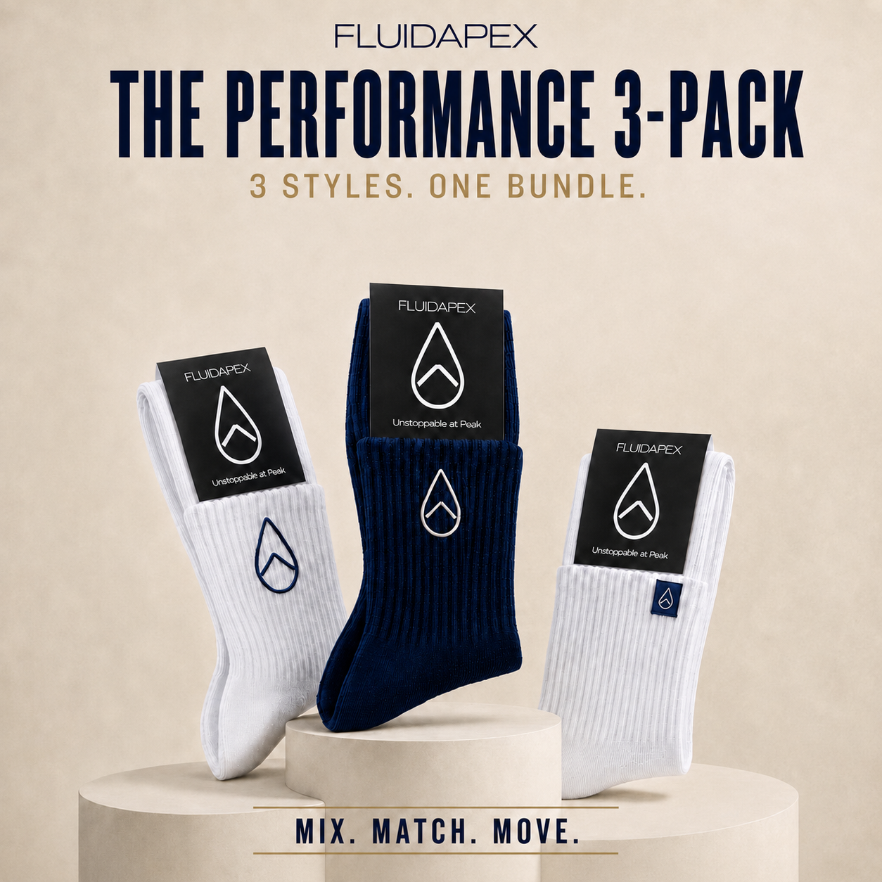 Multi Style 3pk