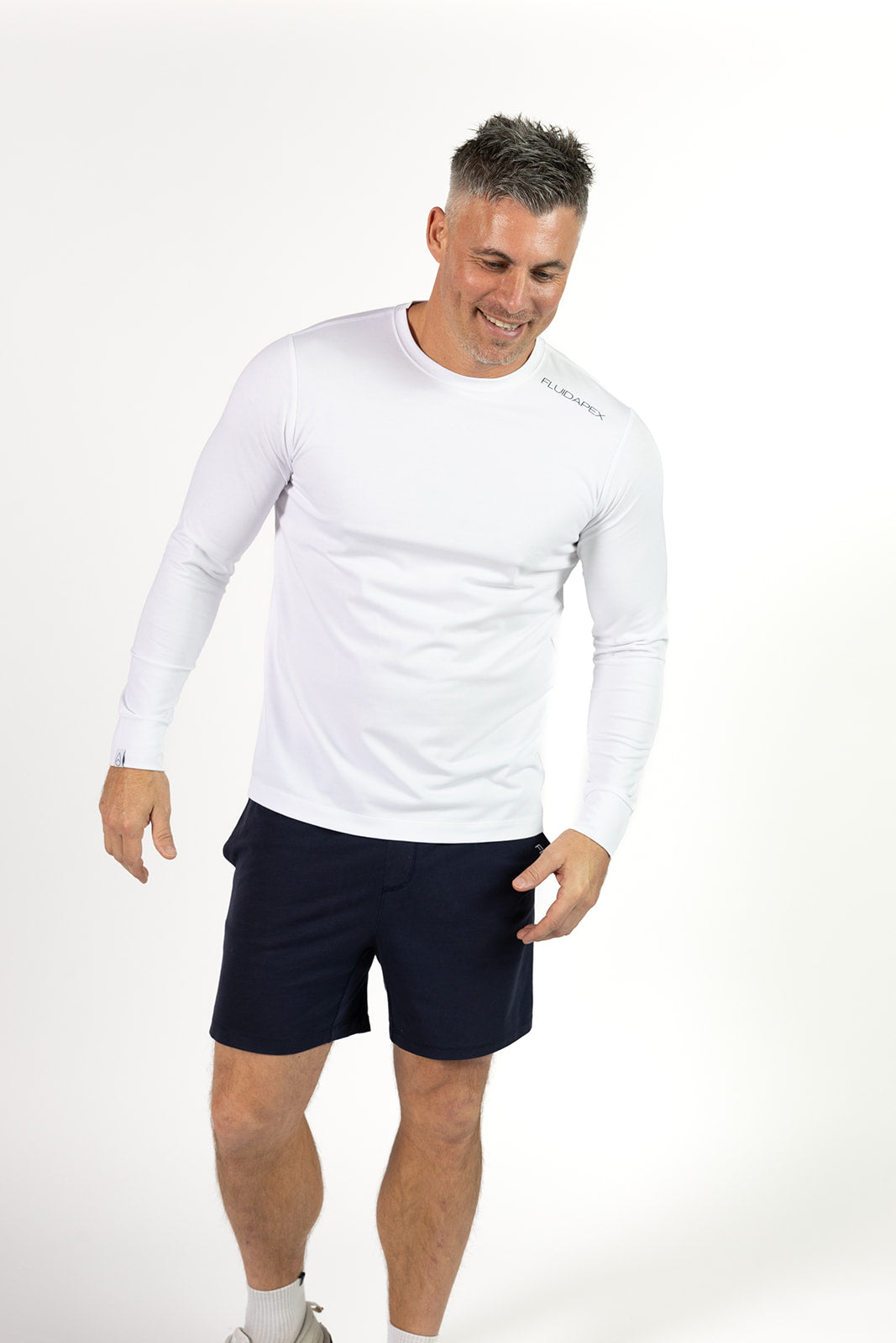 Long Sleeve Tee- Classic White