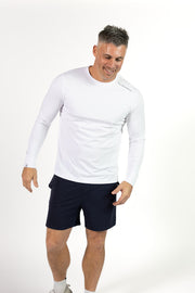 Long Sleeve Tee- Classic White