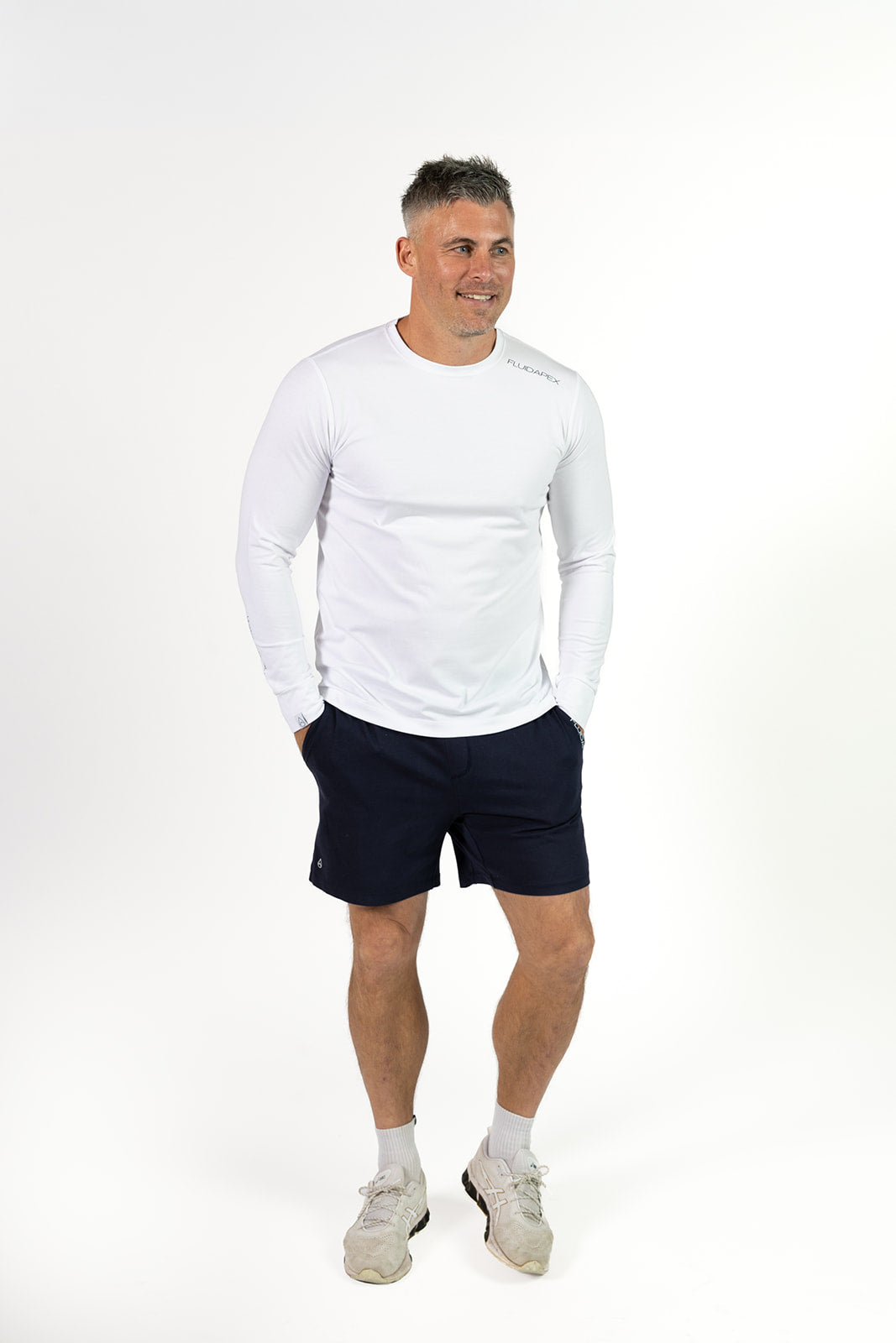 Long Sleeve Tee- Classic White