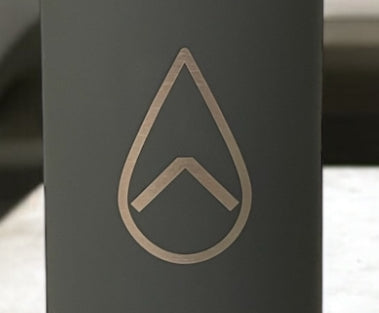 Soft Grey Stainless Steel Drink Bottle