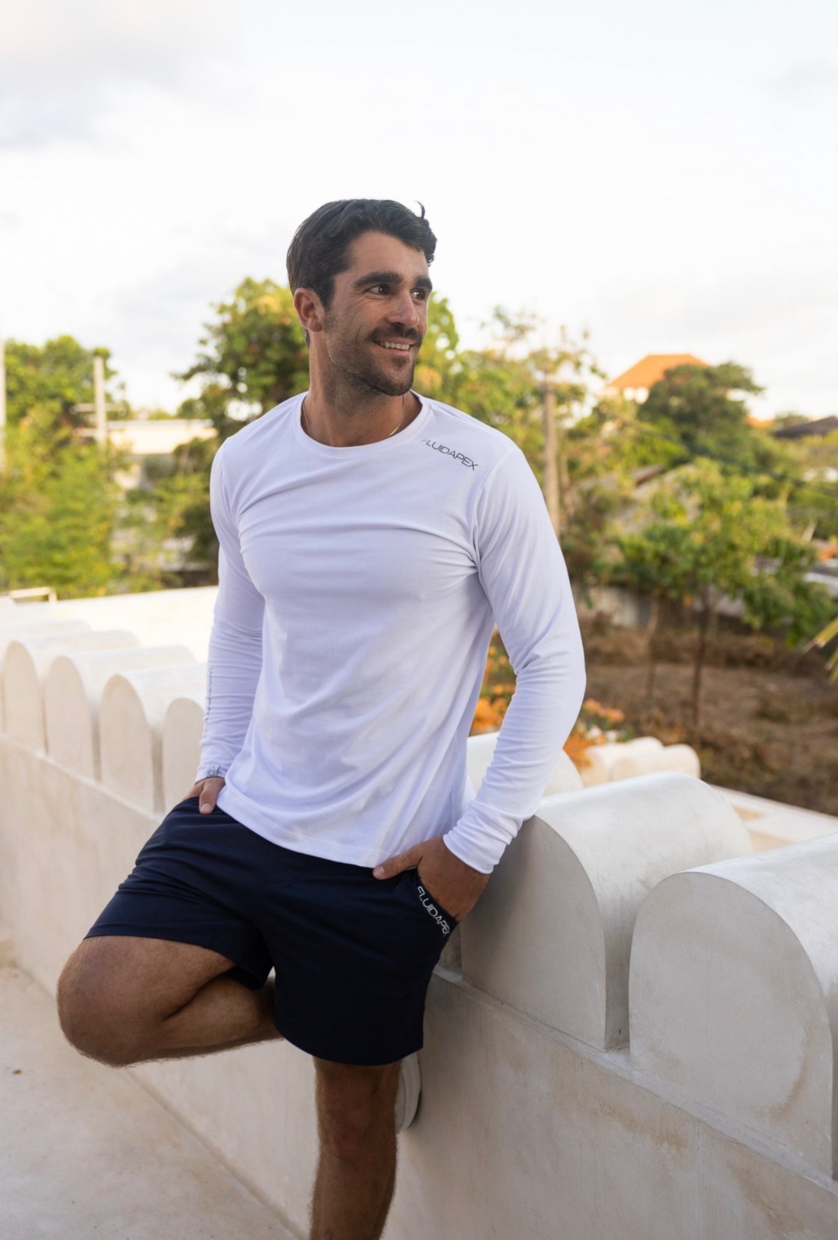 Long Sleeve Tee- Classic White