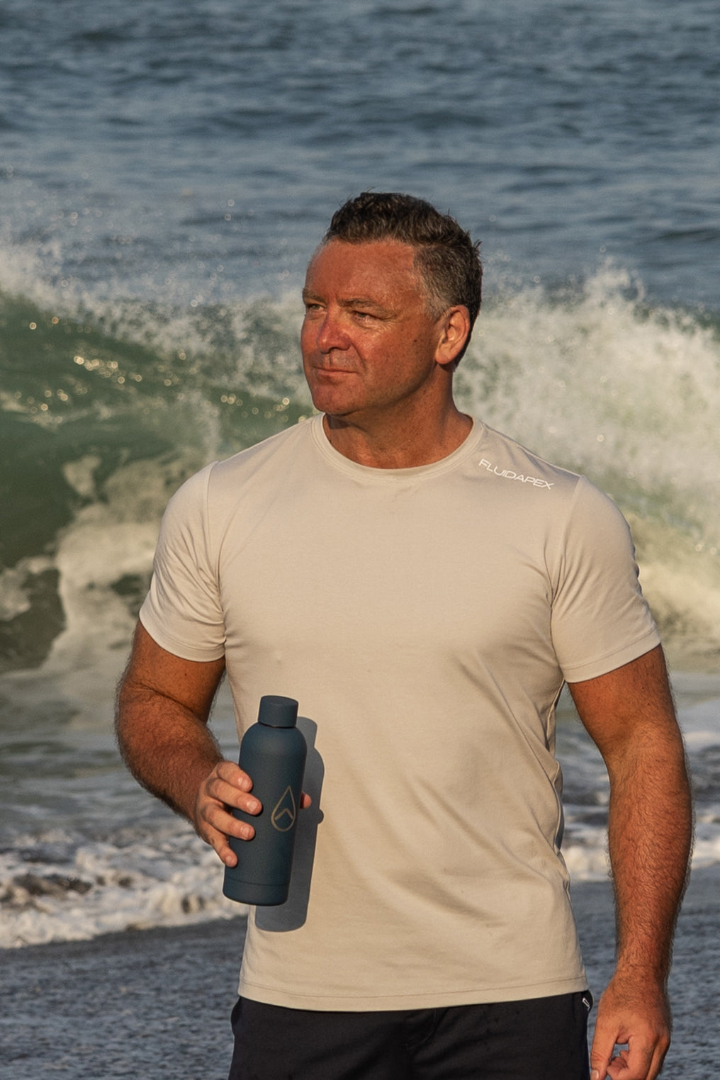 Deep Blue Stainless Steel Drink Bottle