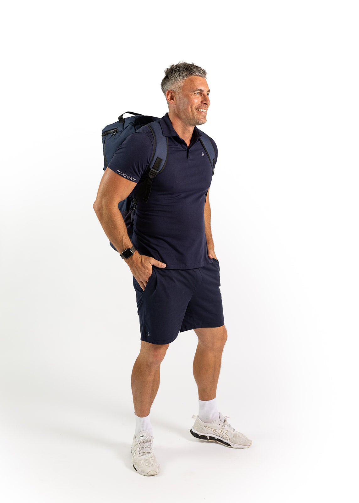 Fluidapex Tactical Men's Gym Bag - 6 Compartments, 3 Carry Styles