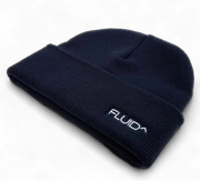 Navy Acrylic Yarn Beanie