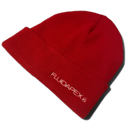 Epic Red Acrylic Yarn Beanie