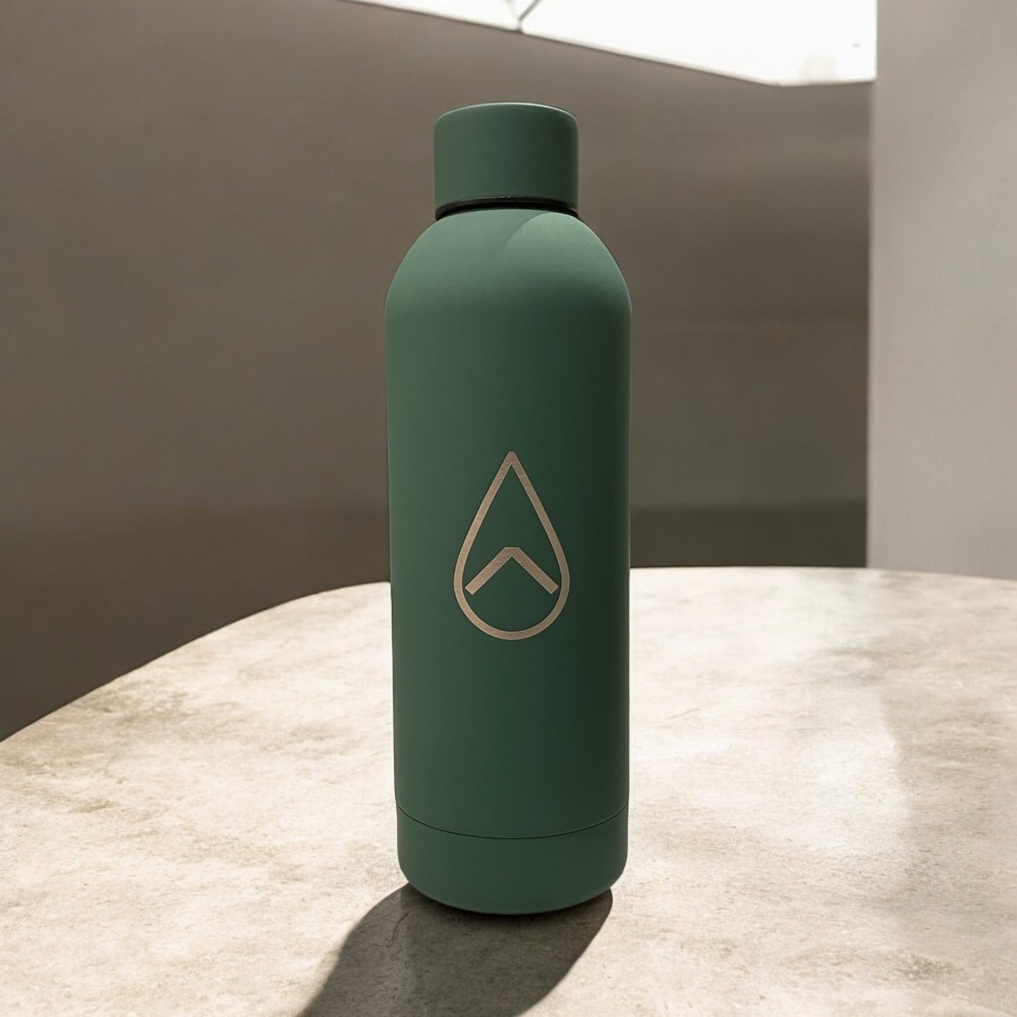 Calm Olive Stainless Steel Drink Bottle