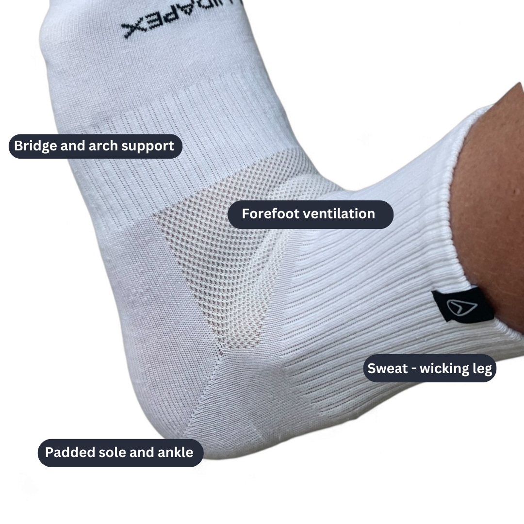 8 Pack Performance Crew Sock